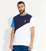 falk t-shirt n1i00788-bleu
