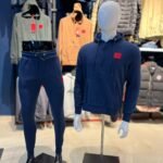 hugo daple  sweat zippé capuche/ pant homme hb50447972-navy