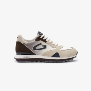 GUARDIANI wen 3162 low m suede grey/ dk. brow Homme AGM316201