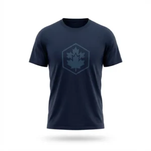 lumberjack big iconic logo tee blue indigo - LBJ24006-BLG