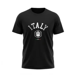 lumberjack italy big logo tee dark grey - LBJ27001-DGY