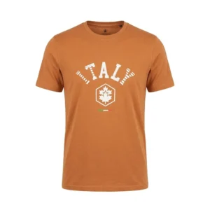 lumberjack italy big logo tee dark orange - LBJ27001-DOR
