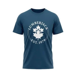 lumberjack est 1979 big logo tee navy - LBJ27010-NVY