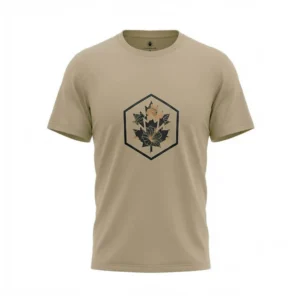 lumberjack big camouflage logo tee light brown - LBJ28010-LBR