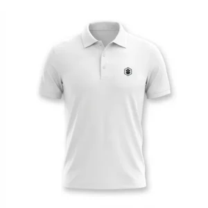 lumberjack polo essentials mini logo white - LBJ69009-WHT