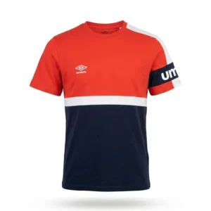 umbro men t-shirt ss navy red-002 - UAA241M006-002