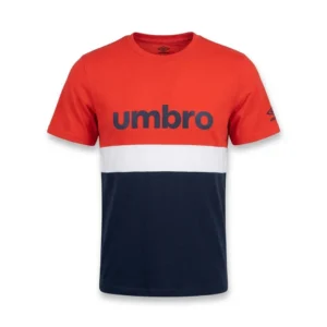 umbro men t-shirt ss navy red-005 - UAA241M007-005