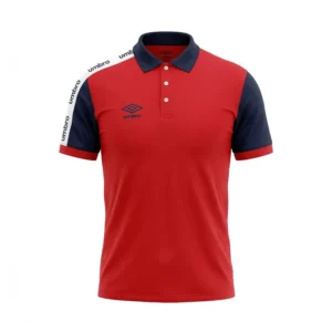 umbro men polo ss red navy-005 - UAA241M011-005