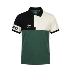 umbro men polo ss green navy-006 - UAA241M012-006