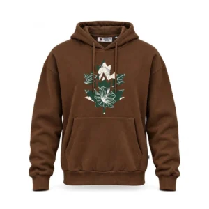 lumberjack big camouflage logo hoodie brown - LBJ-00203-BRN