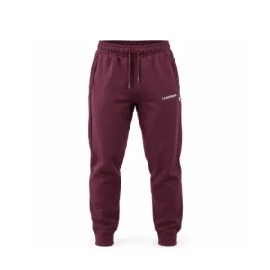 lumberjack horizontal paff logo jogger burgendy - LBJ-00301-BGD
