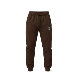 lumberjack mini print camouflage logo jogger brown - LBJ-00302-BRN