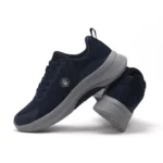 man navy blue basic sneaker close sn - SML5111-001-CC001